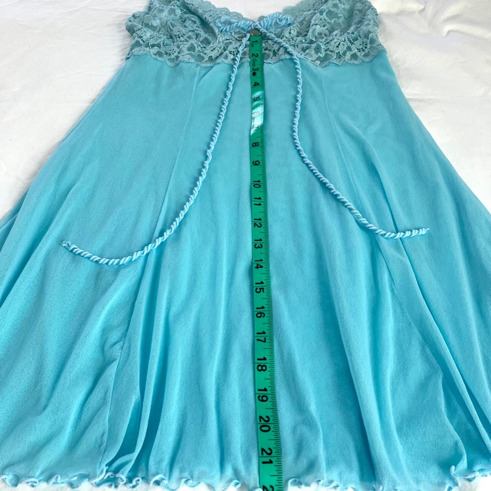 PRICE DROP! COSABELLA mesh and lace babydoll with adjustable straps, size Large - Picture 8 of 14